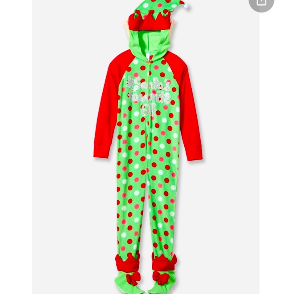 Justice Christmas onesie
